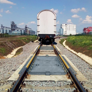 Запущен в эксплуатацию уникальный весовой комплекс на базе вагонных весов